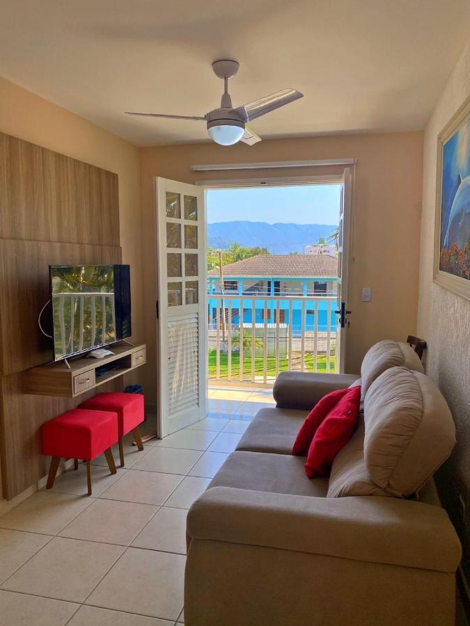 Apartamento Praia Grande Tenorio Pe Na Areia C/ Ar Ubatuba Exteriör bild